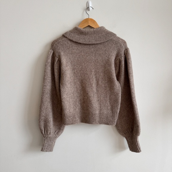 ASTR • Dashwood Collar Sweater in Taupe - Picture 7 of 12